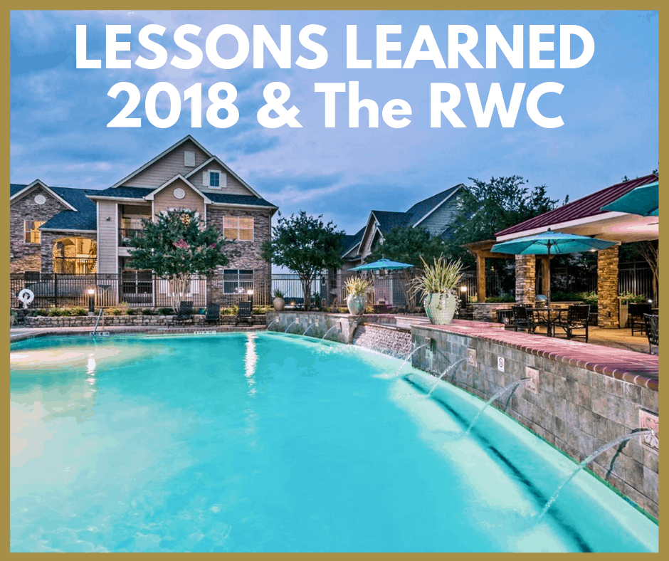 Lessons Learned - 2018 and Our Latest Acquisition