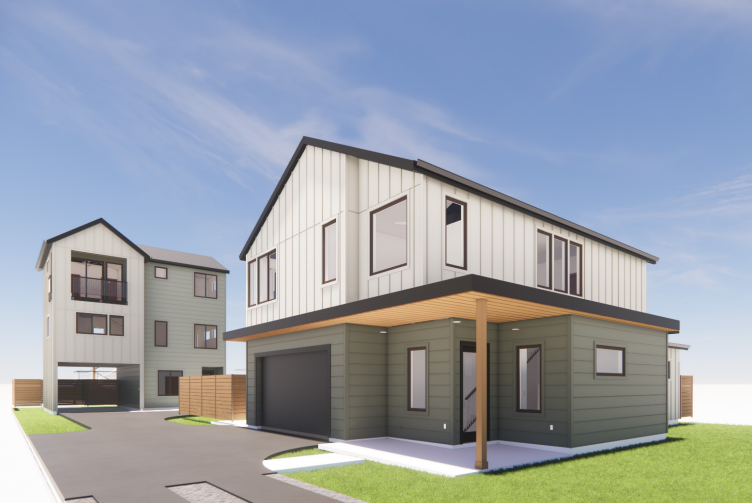 3D rendering of 1002 Brentwood